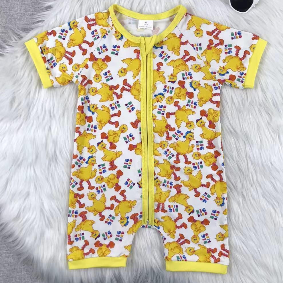 Big Yellow Bird Romper