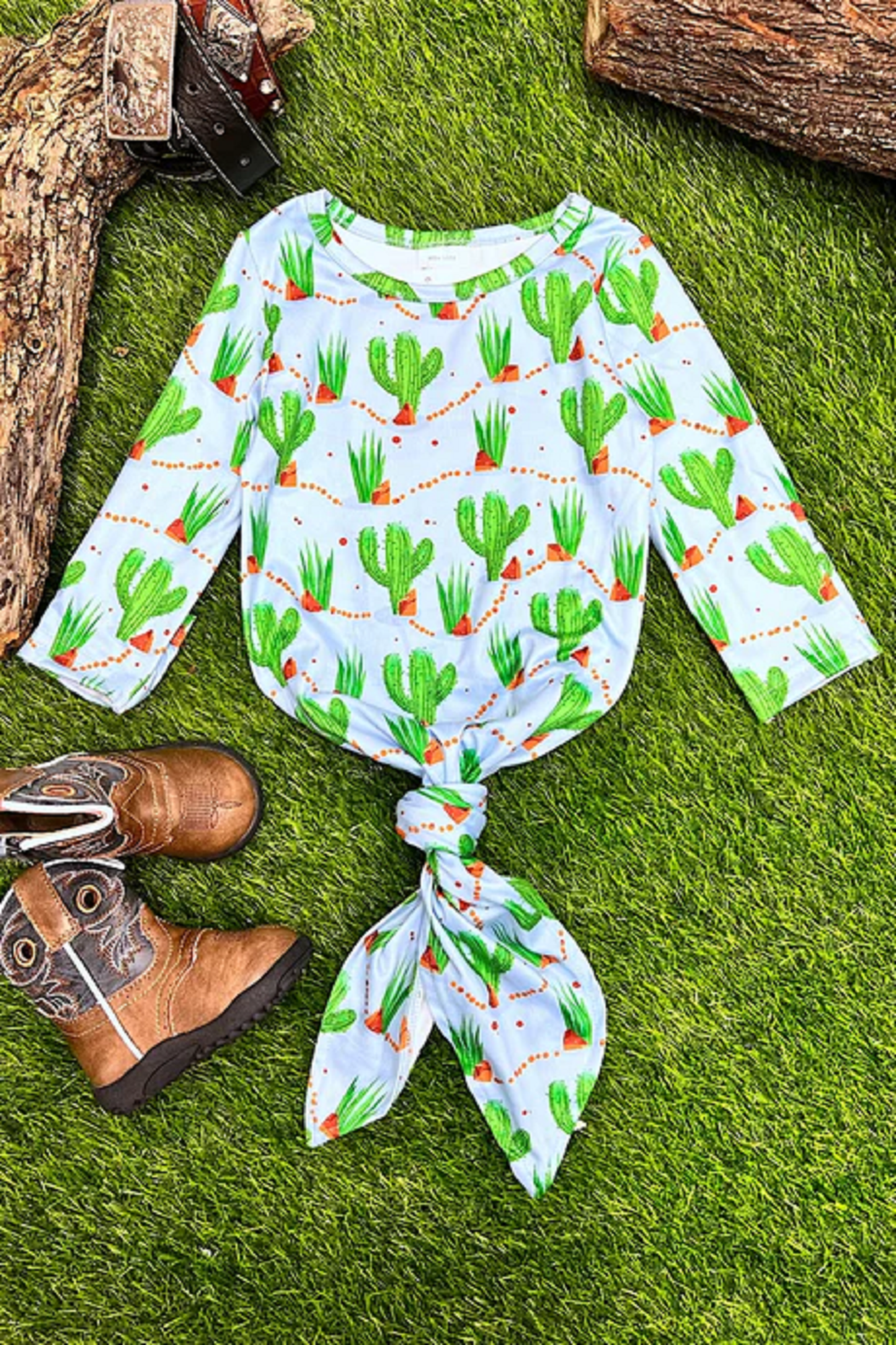 Cactus Baby Gown