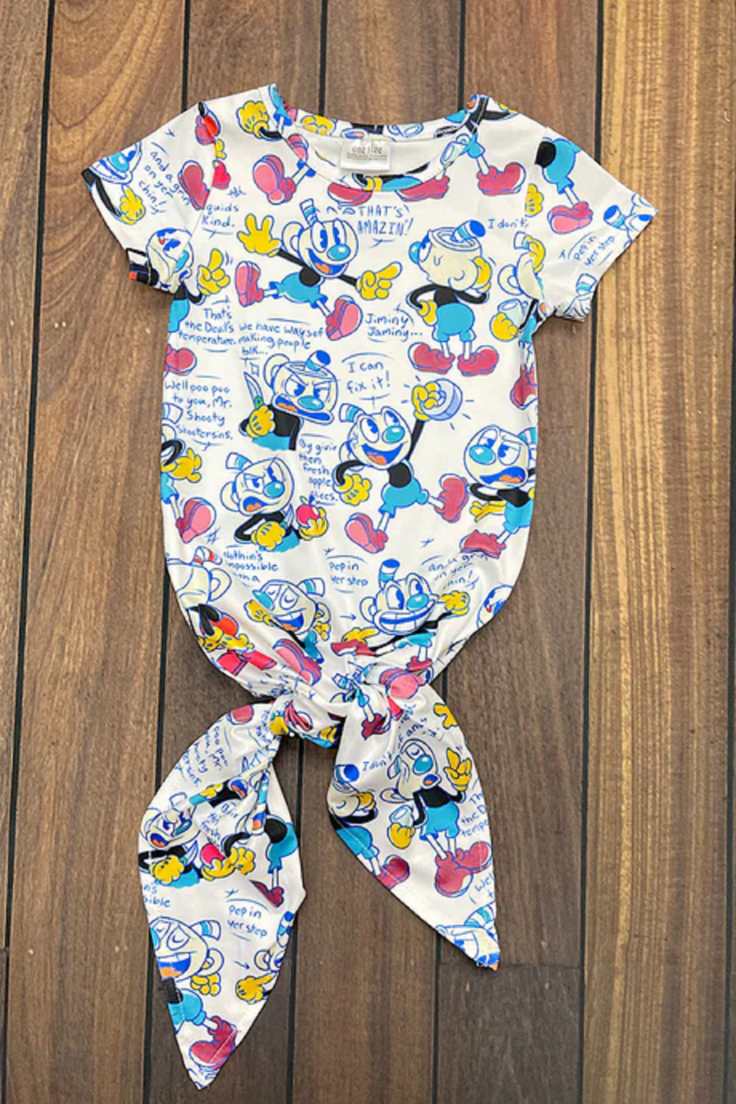 Character Printed Baby Gown