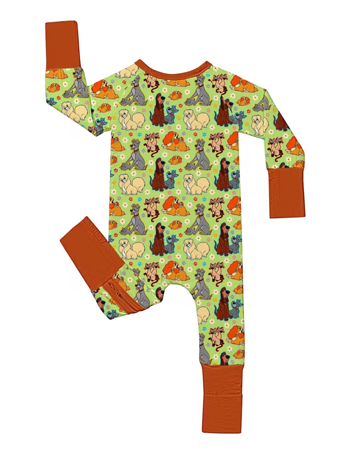 Bamboo Dog Romper