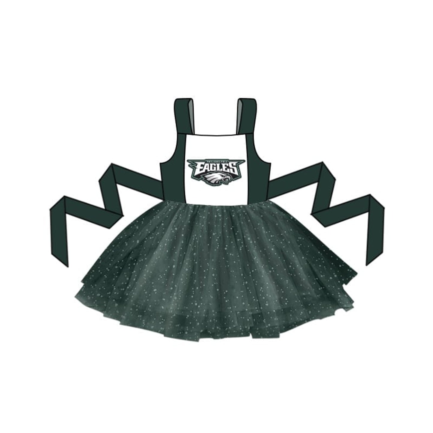 Philadelphia Eagles Short Sleeve Dress