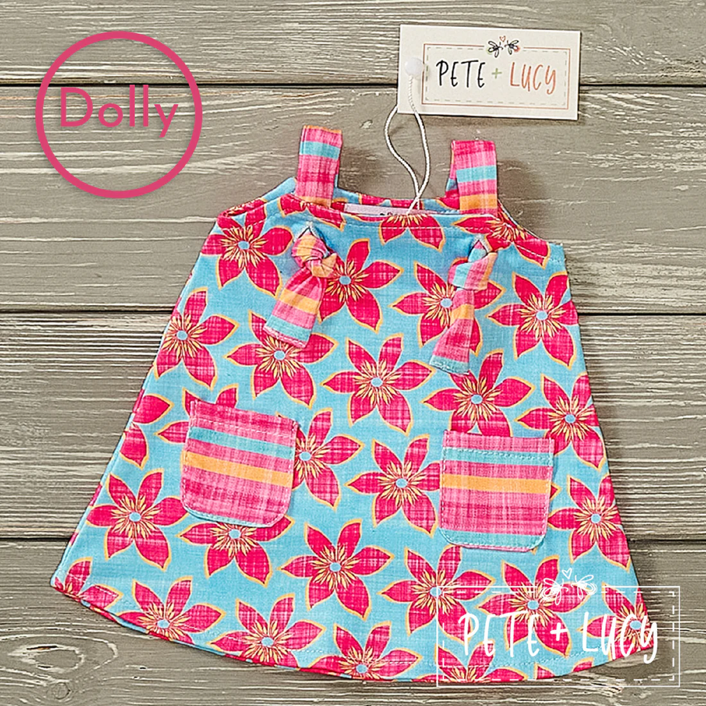 Pete + Lucy Happy Hibiscus DOLLY Dress