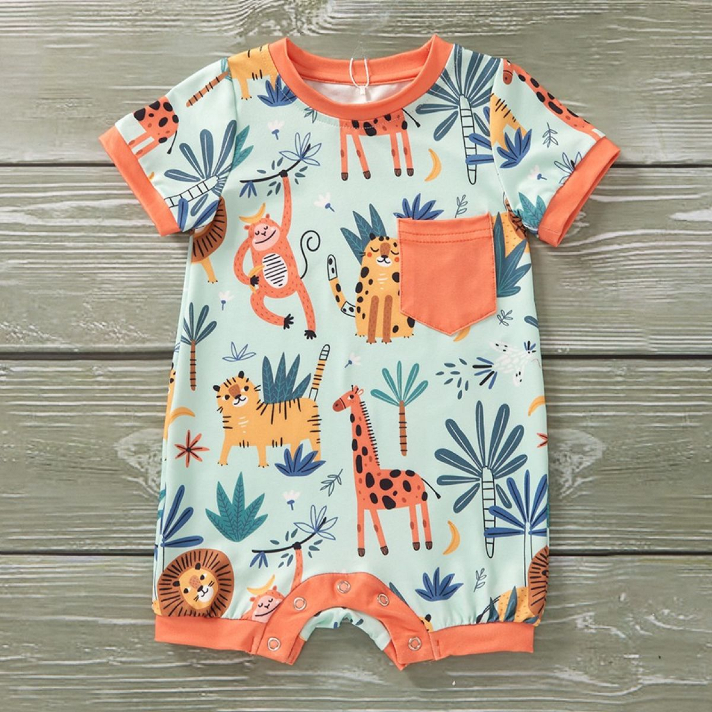 Pete + Lucy Jungle Journey Romper