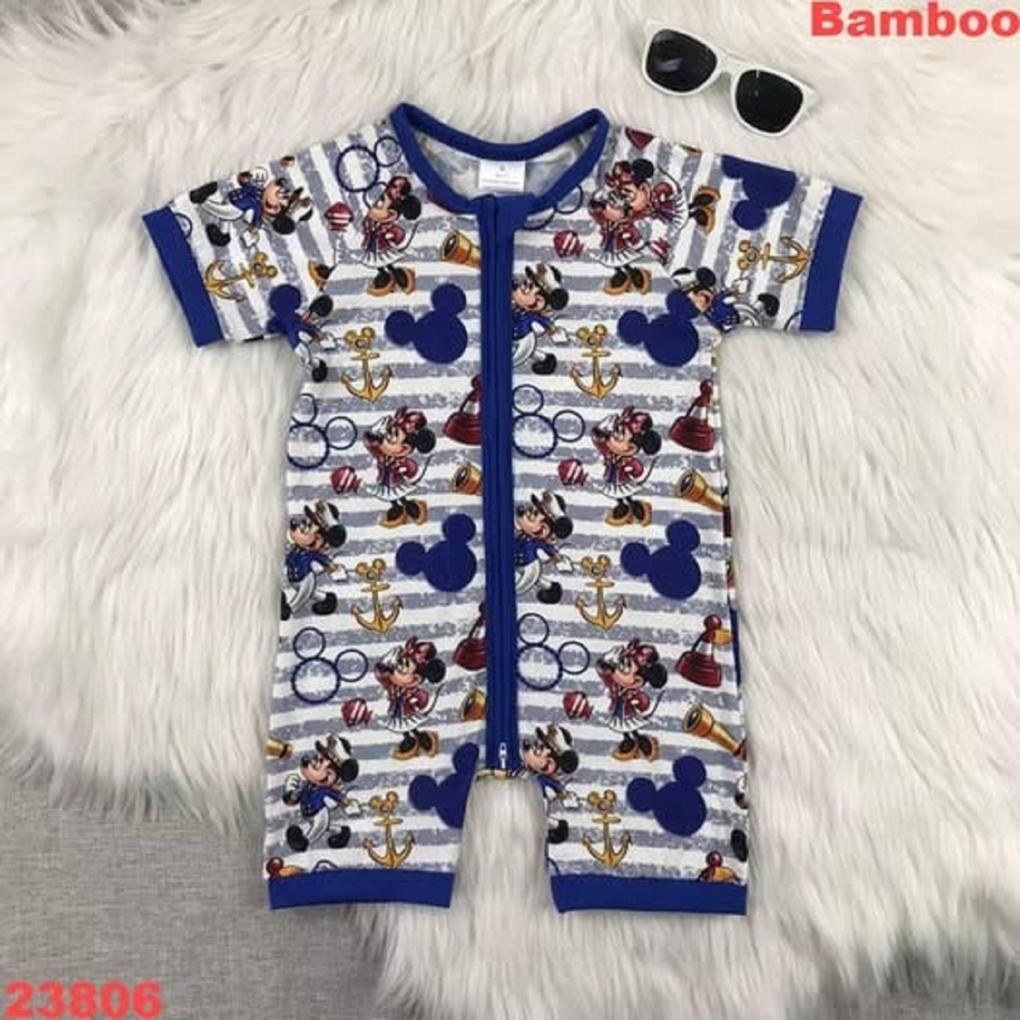 Mouse Short Sleeve Romper