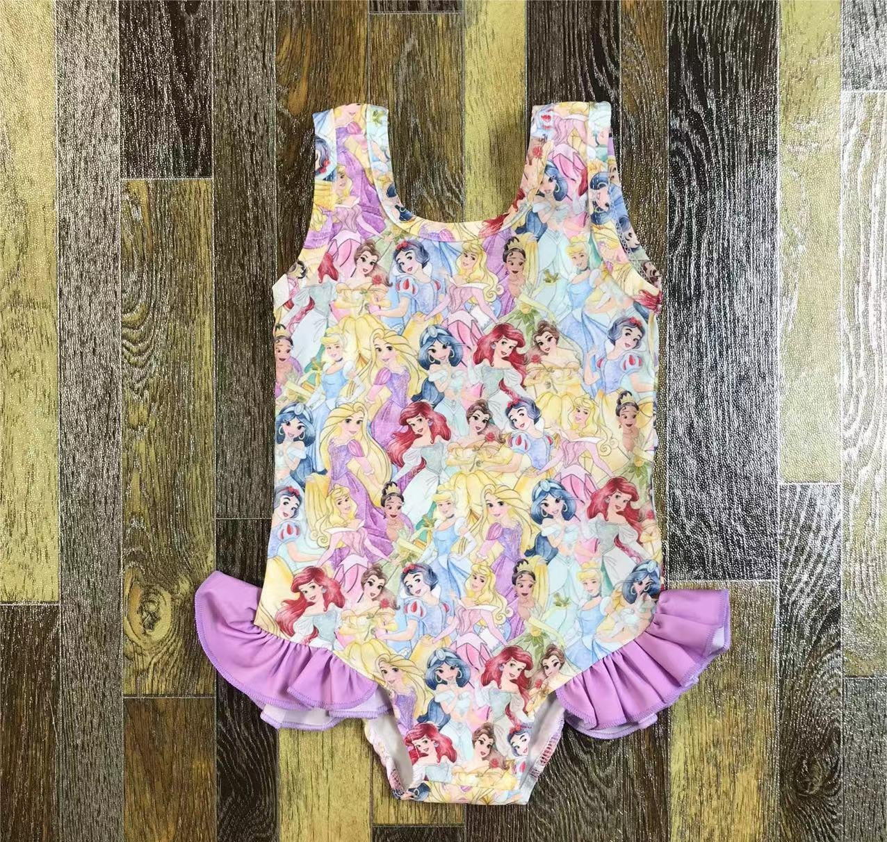 Princess Bathing Suit with Ruffles