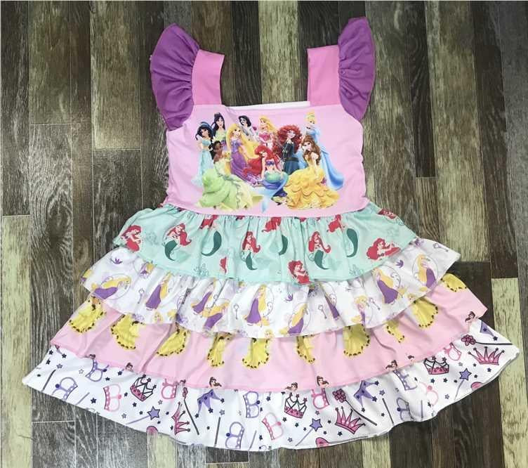 Classic Princess Ruffle Dress