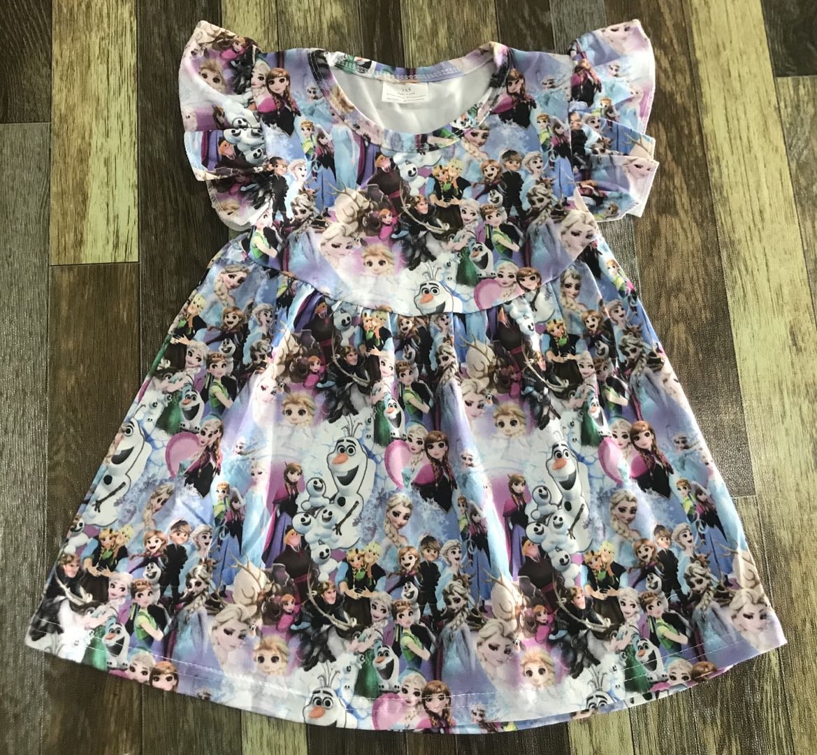 Ice Princess and Friends White Dress