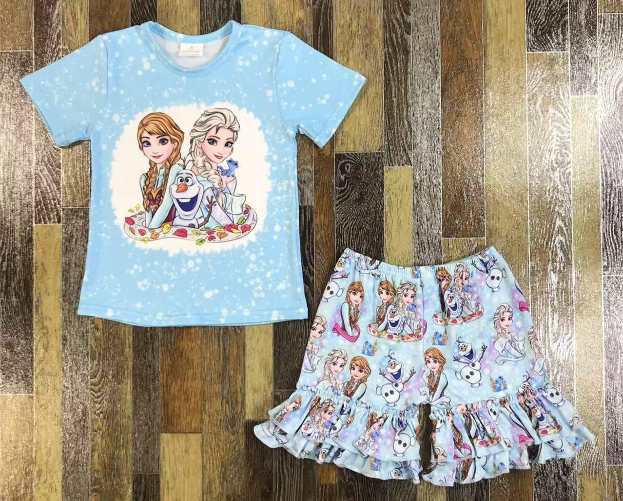 Ice Princess Shirt and Shorts Set