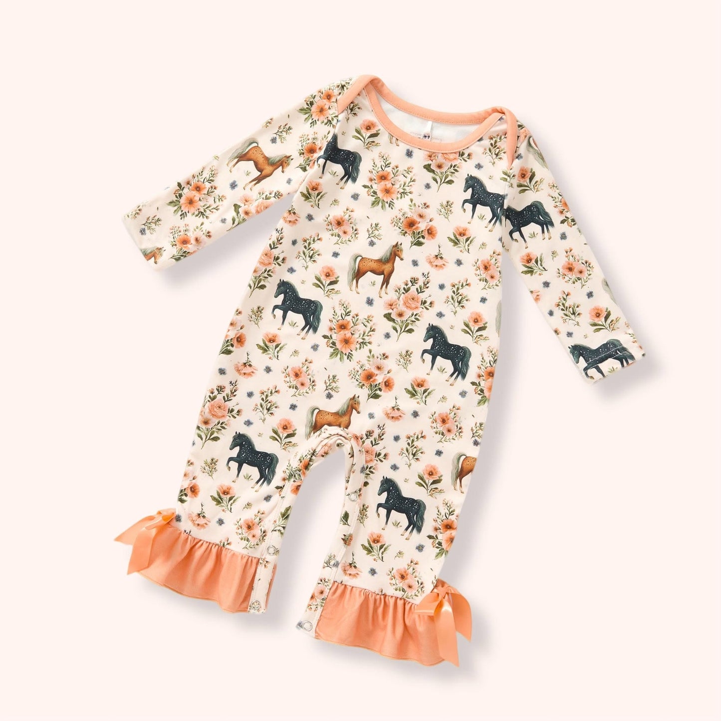 Pete + Lucy Stable Friends Romper