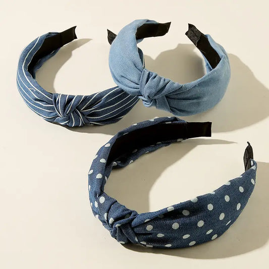 Denim Headband