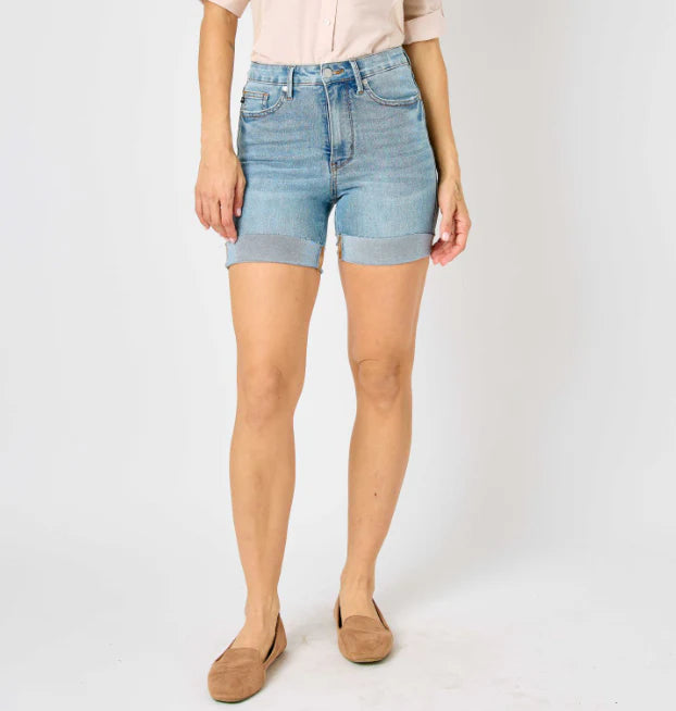 Judy Blue Sunwashed Jean Shorts