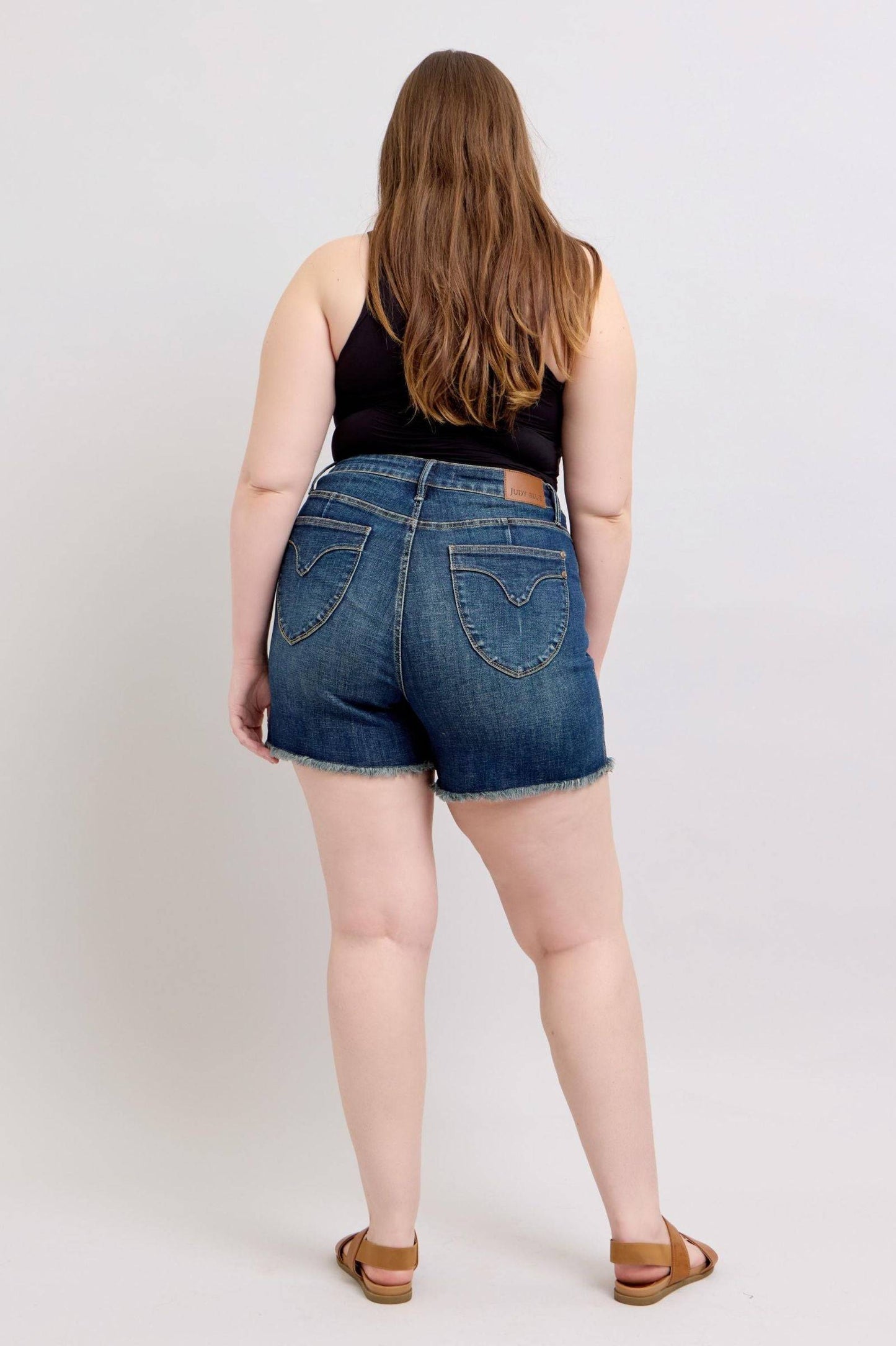 Judy Blue Dark Jean Shorts