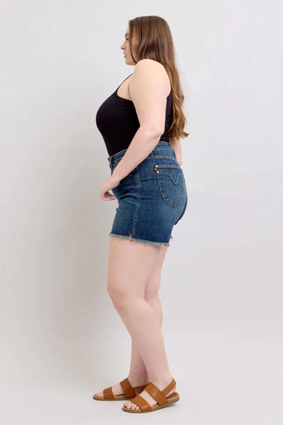 Judy Blue Dark Jean Shorts