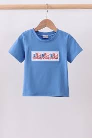 Flag Patriotic Boys Shirt