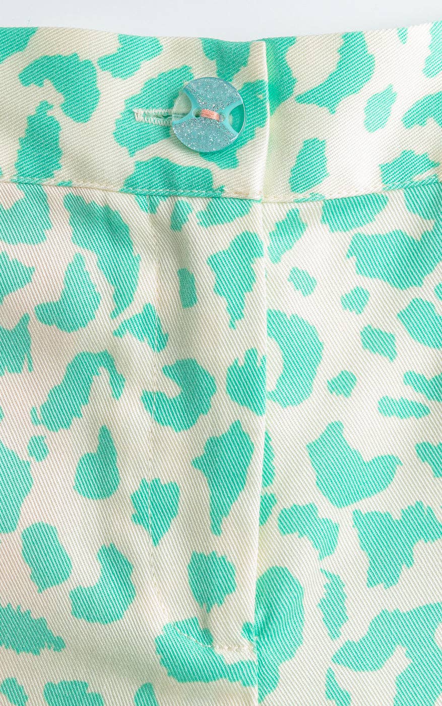 Mint-to-Be Bottoms: Mint Skin Print