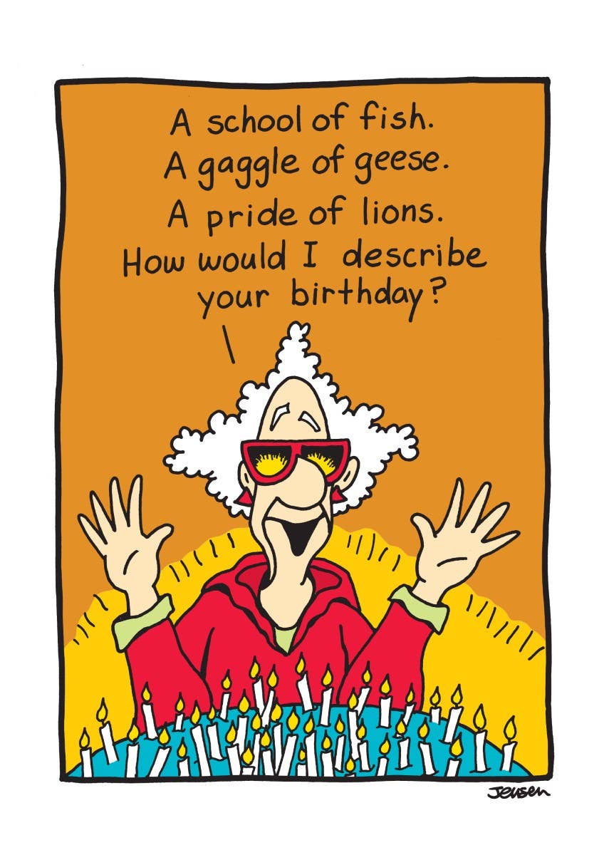 Load Of Candles Birthday Card