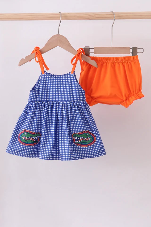 Go Gators Dress Set