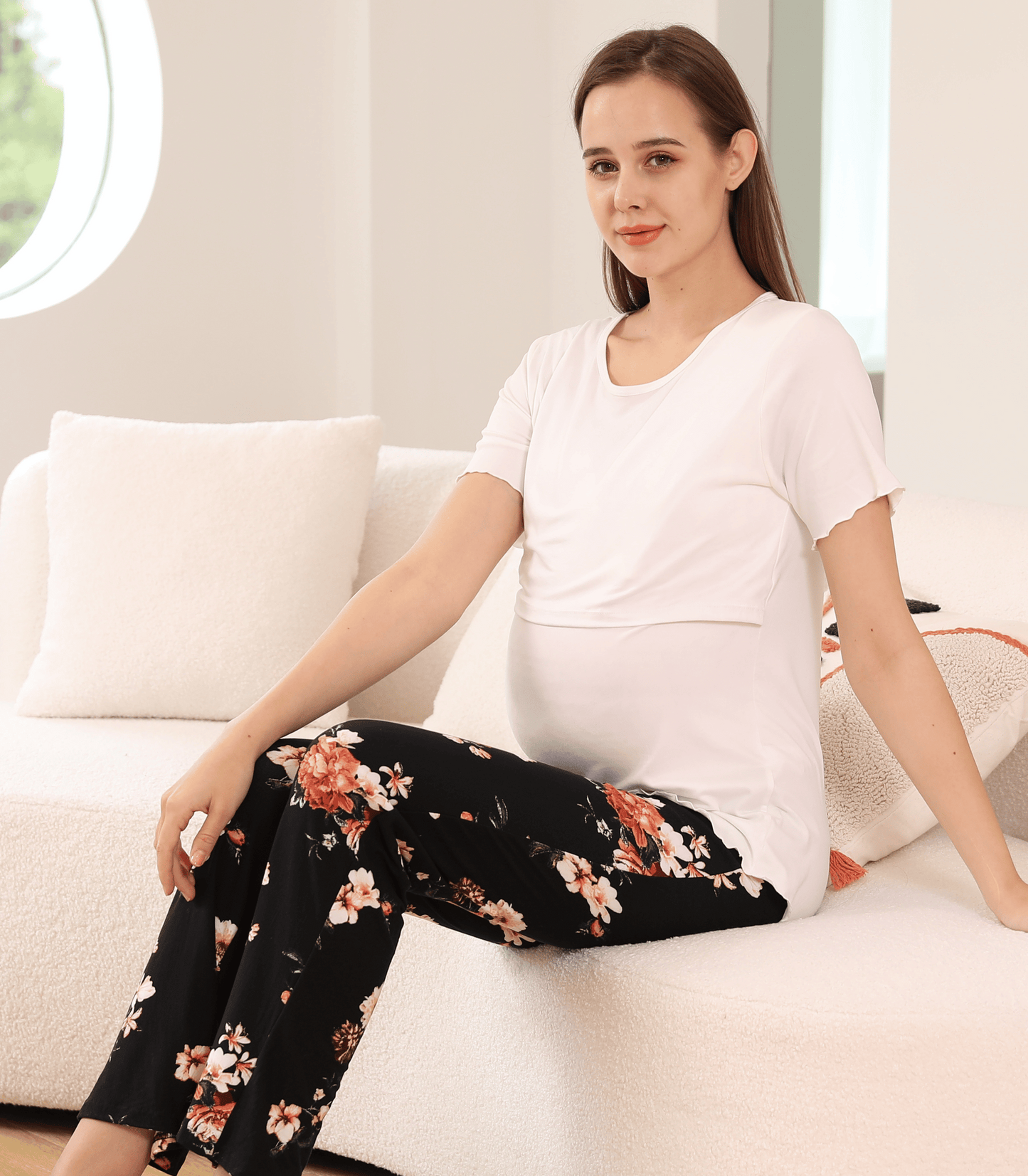 Maternity Pajama Set 3-in-1 Bump and Nursing Friendly
