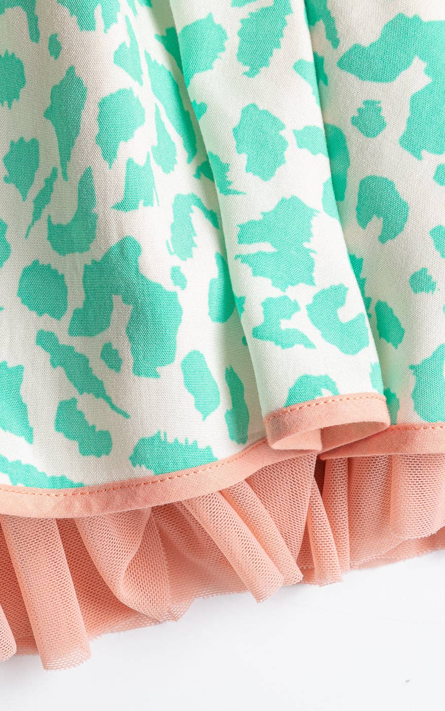 S'Wonderful Dress: Mint Skin Print
