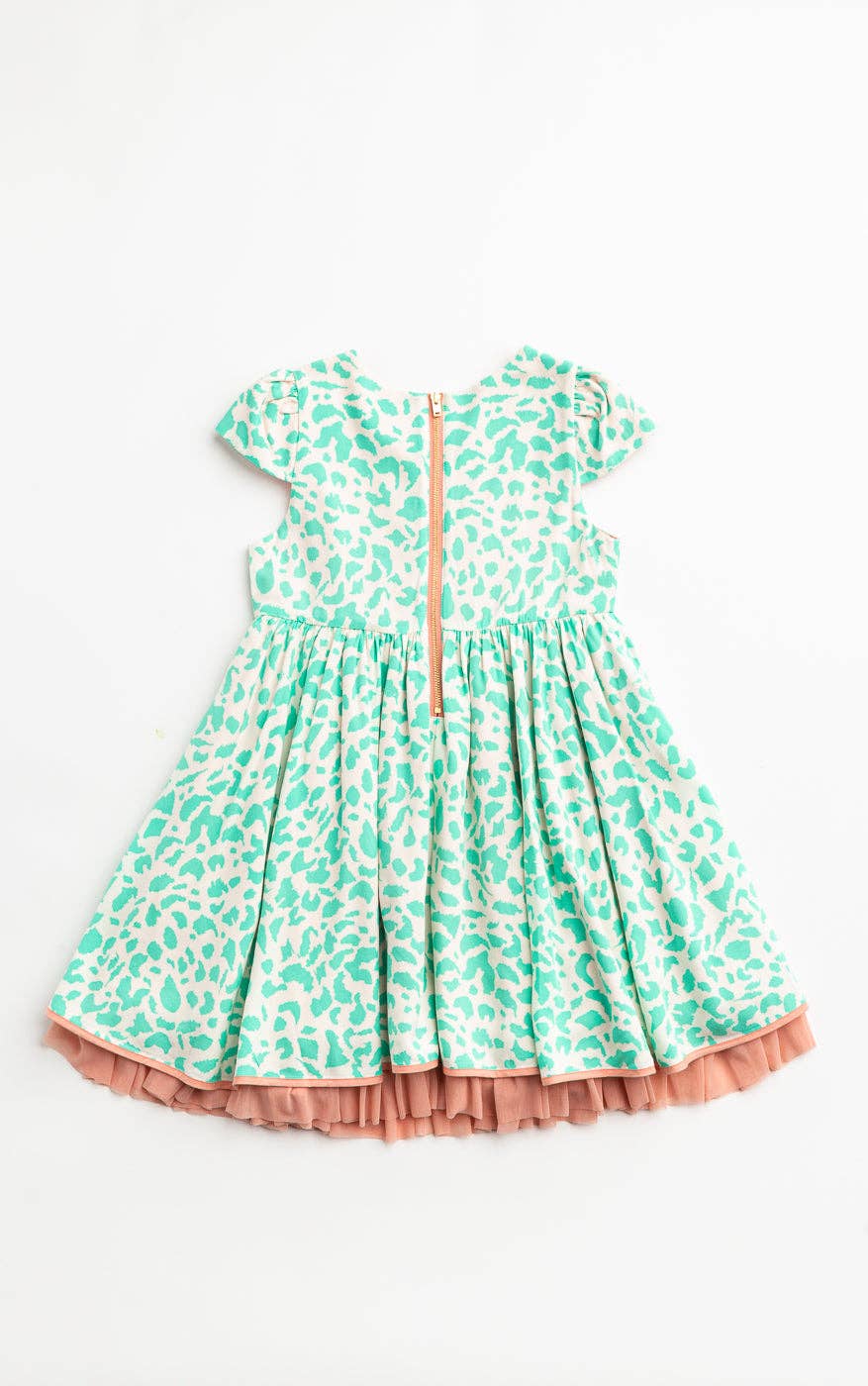 S'Wonderful Dress: Mint Skin Print