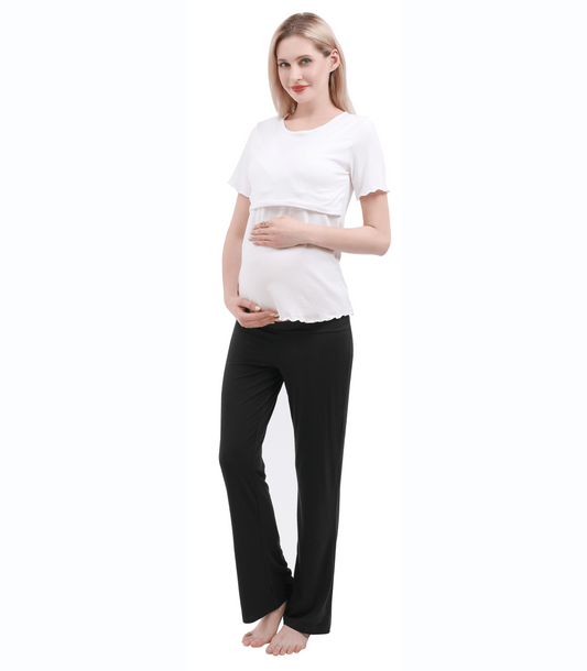 Maternity Pajama Set 3-in-1 Bump and Nursing Friendly