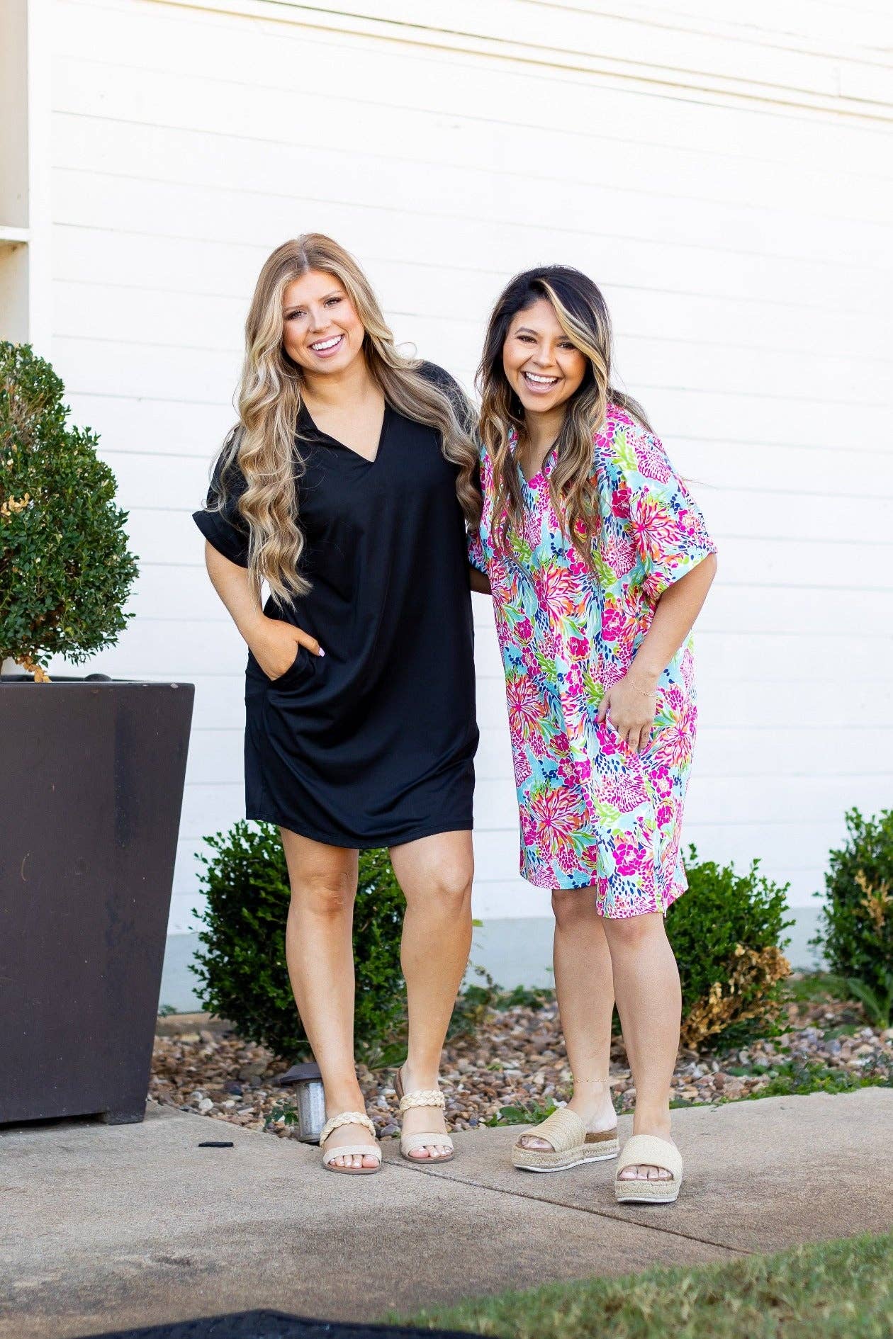 The Cara Dress, Black: Black