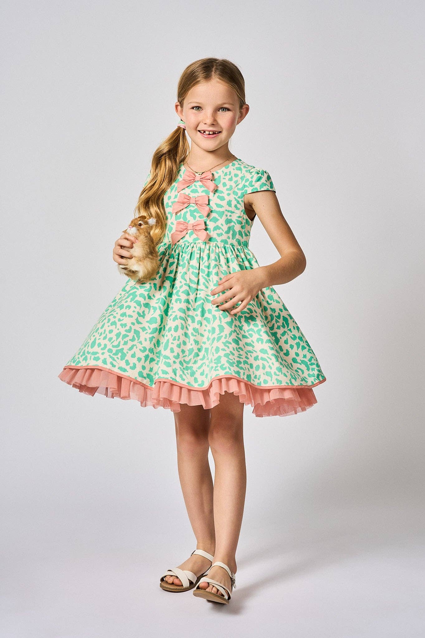 S'Wonderful Dress: Mint Skin Print