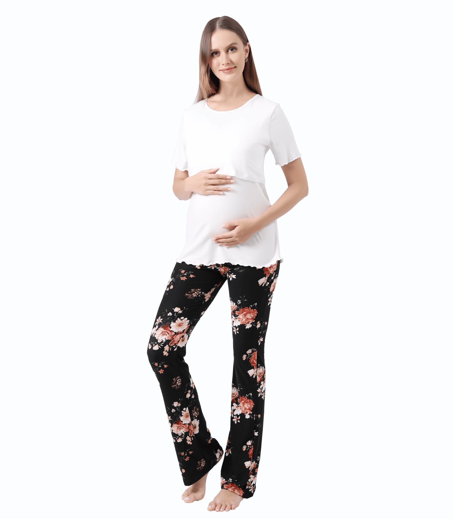 Maternity Pajama Set 3-in-1 Bump and Nursing Friendly
