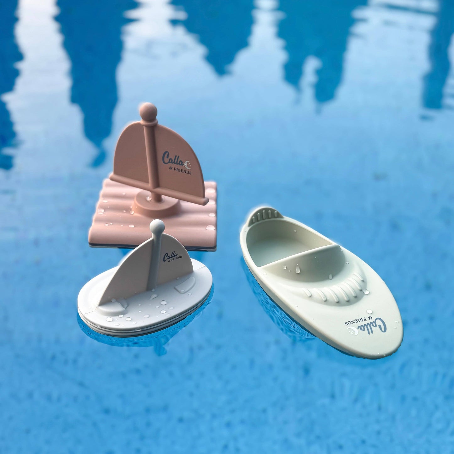 Ryder's Racing Bath Boats: Powder Blue / 1 year or older