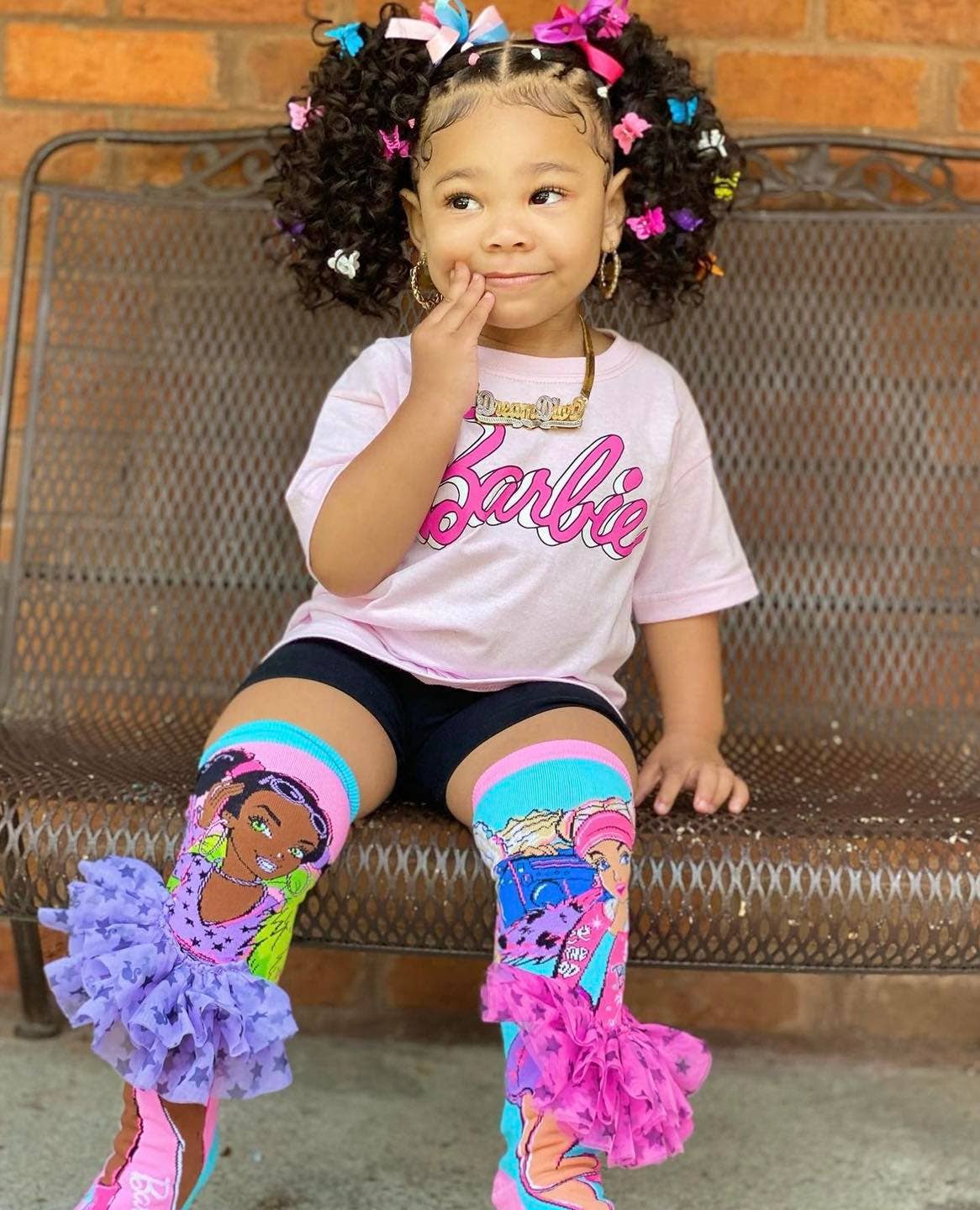 BARBIE EXTRA VIBES SOCKS: Kids Ages 6 - 99