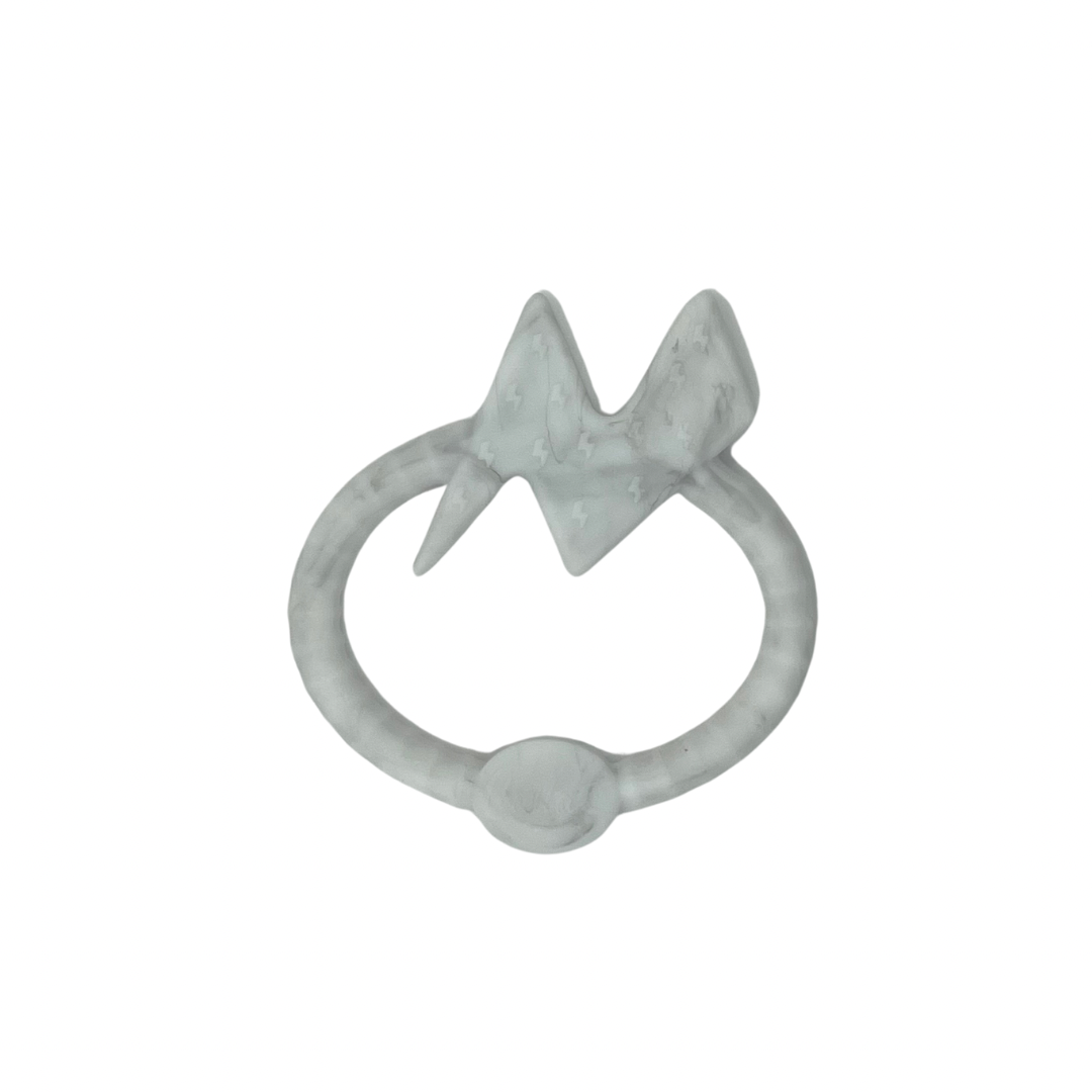 BOLT Silicone Sensory Teether: Blackout