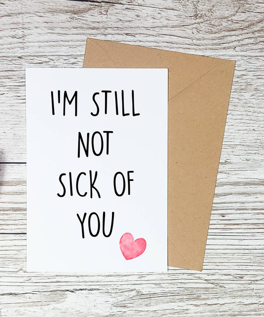 Anniversary Cards, Valentine Cards, Love Cards, Snarky Cards