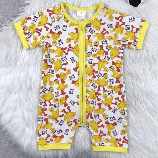 Big Yellow Bird Romper
