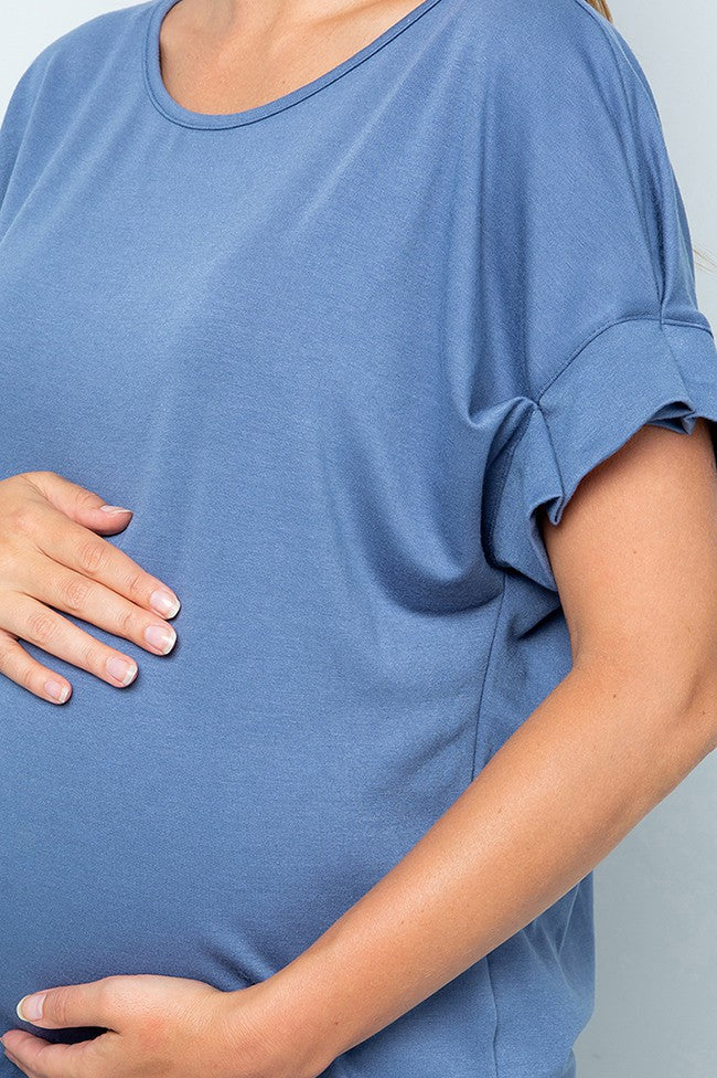 Maternity Oversized Casual Top