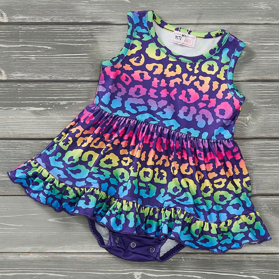 Pete + Lucy Neon Safari Romper