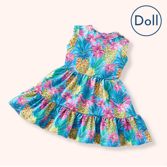 Pete + Lucy Preppy Pineapples - Dolly Dress