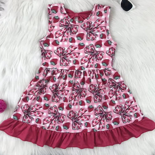 Strawberry Ribbon Dress