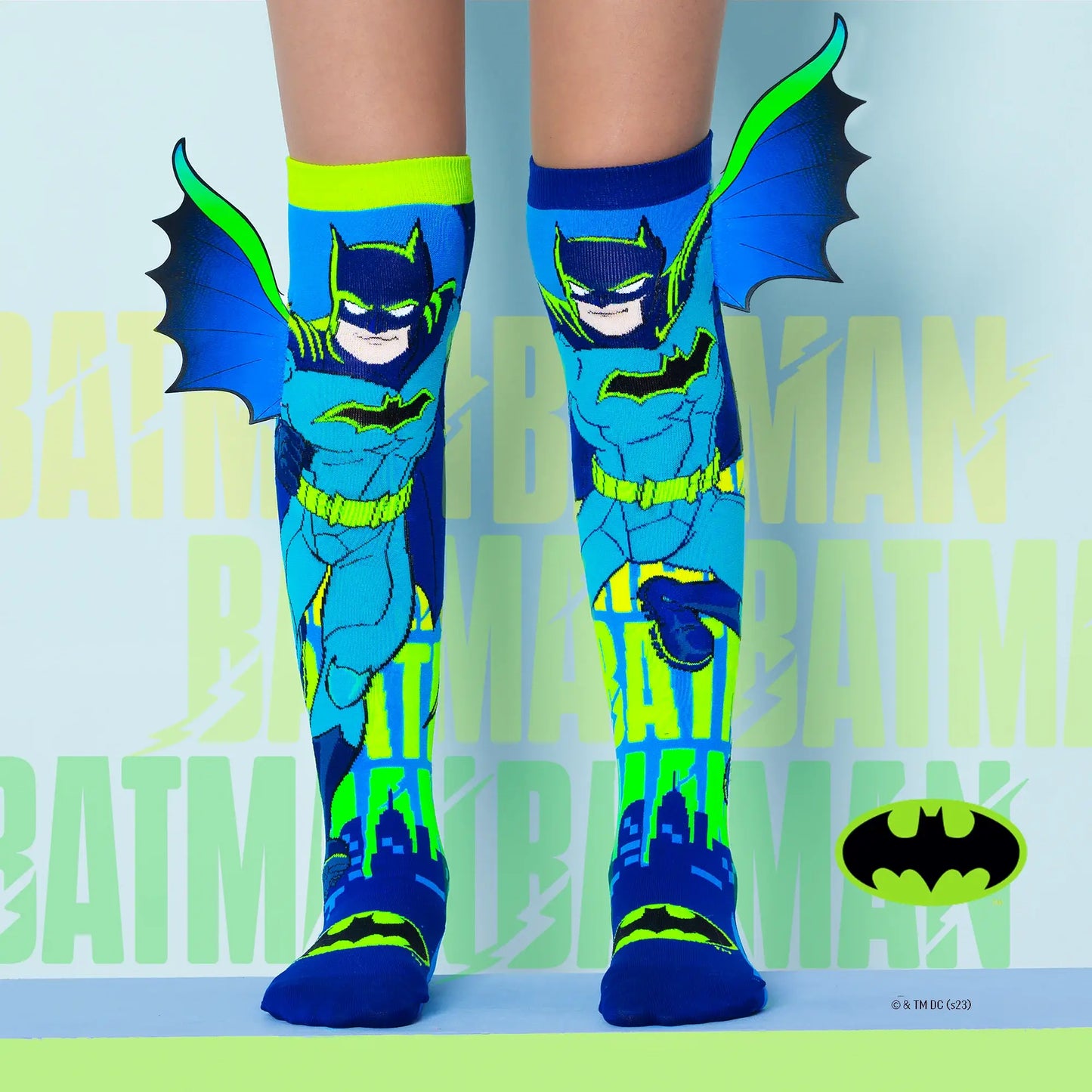 BATMAN NEON SOCKS
: Kids & Adults Age 6 - 99