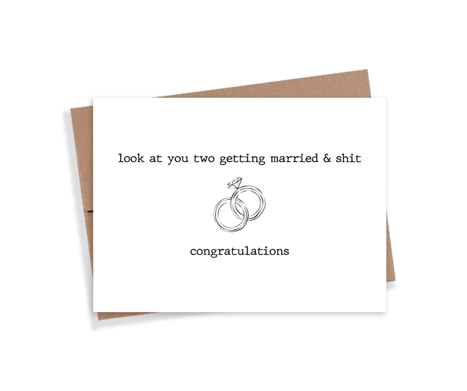 Getting Married Card