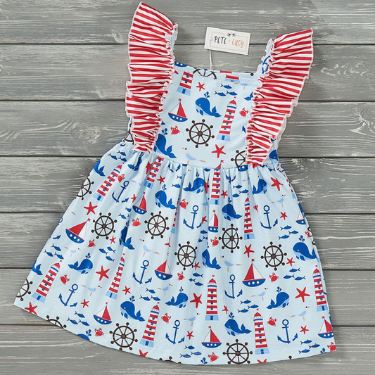 Pete + Lucy Anchors Away Dress