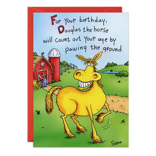 Douglas Birthday Card