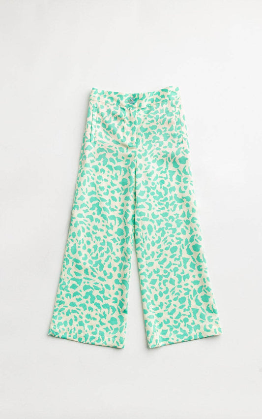 Mint-to-Be Bottoms: Mint Skin Print