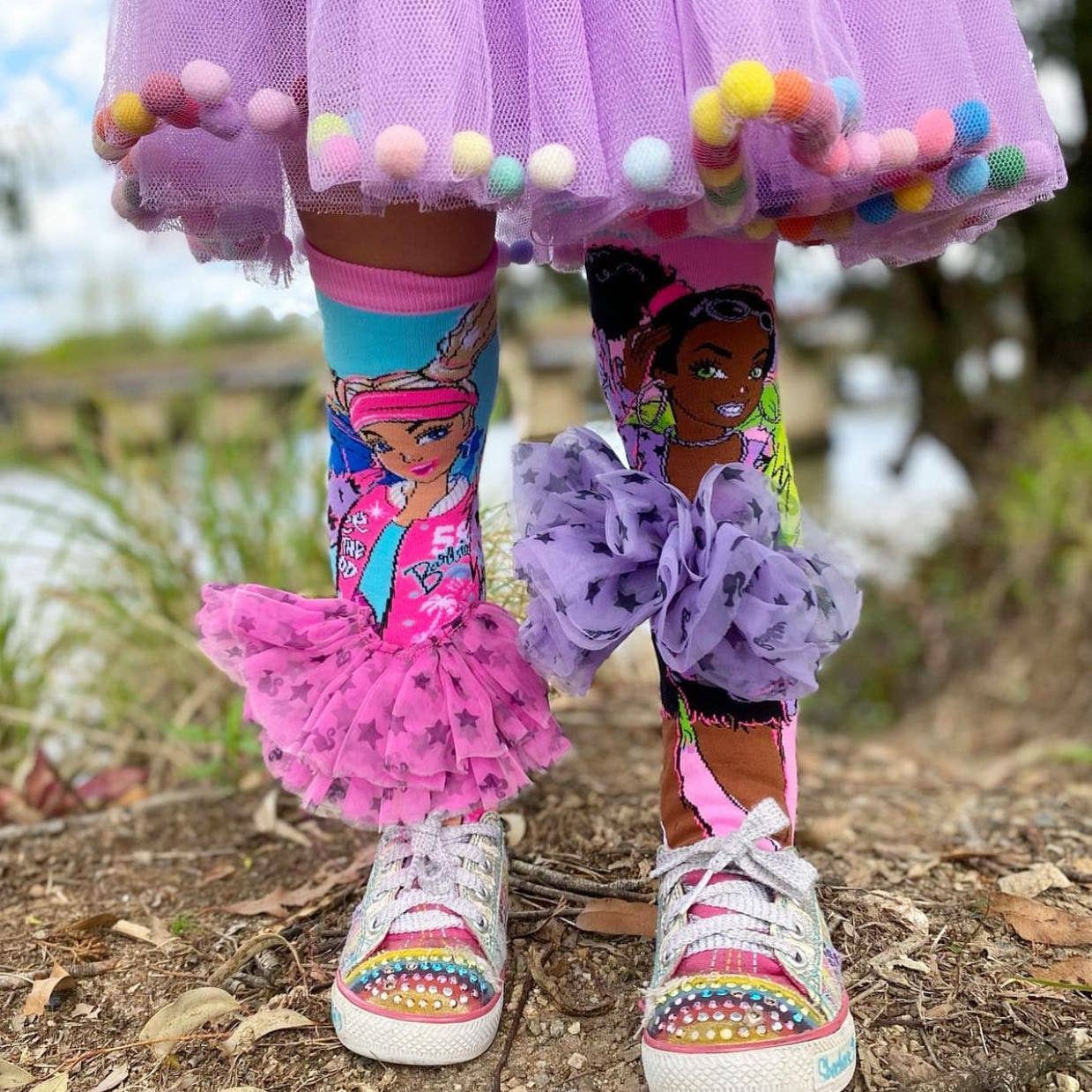 BARBIE EXTRA VIBES SOCKS: Kids Ages 6 - 99