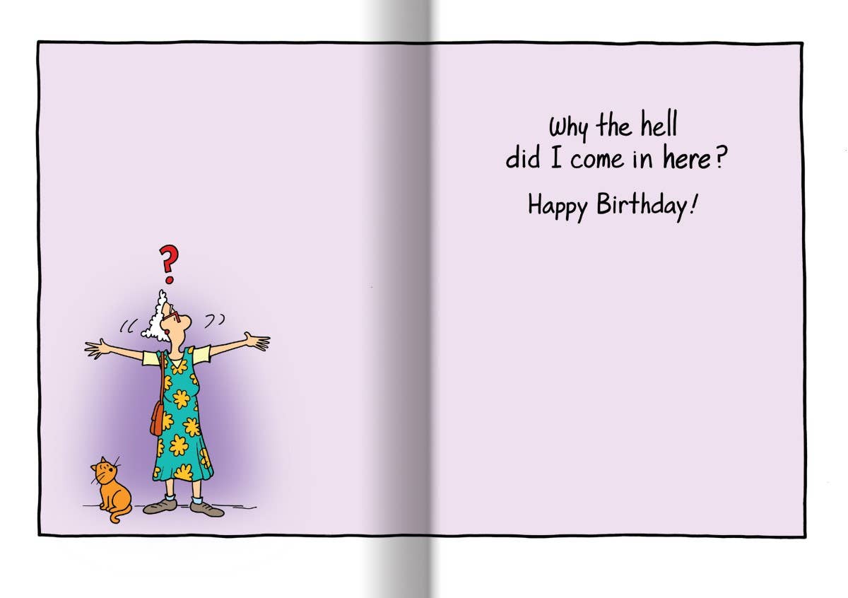 Bold Happy Birthday Card