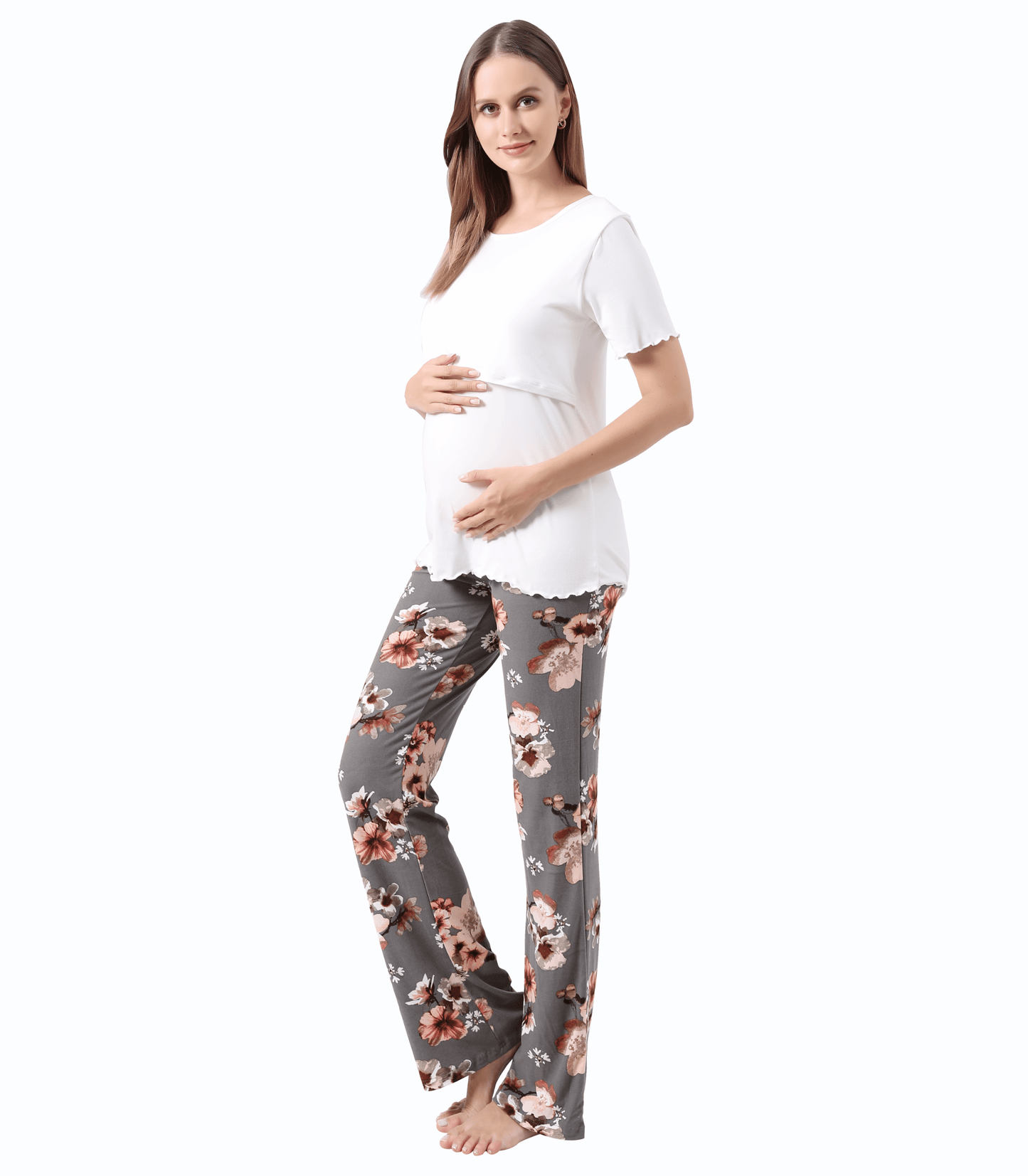 Maternity Pajama Set 3-in-1 Bump and Nursing Friendly