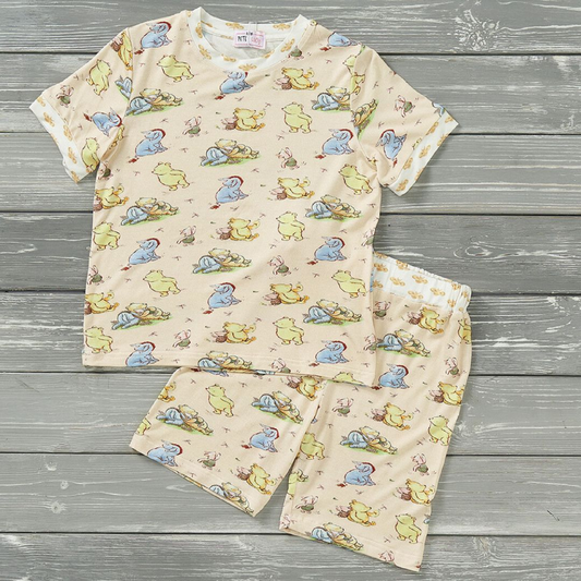 Pete + Lucy Silly Old Bear Boys Loungewear Set