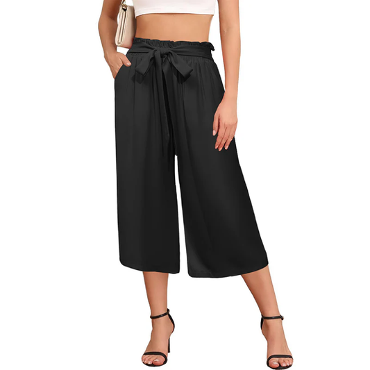 Black Flowy Pants