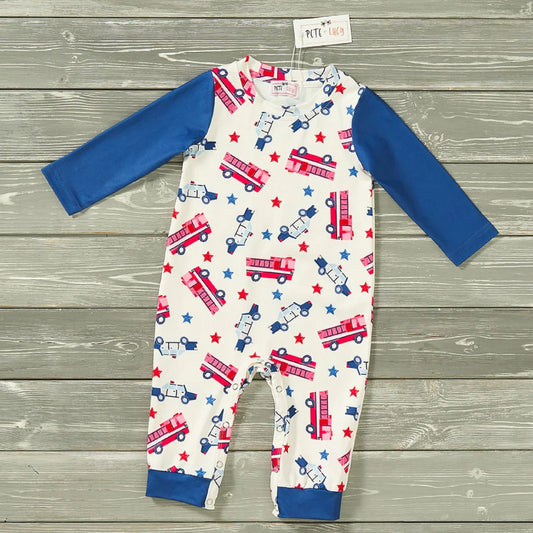 Pete & Lucy Hometown Heroes: Brave Brigade - Unisex Infant Romper