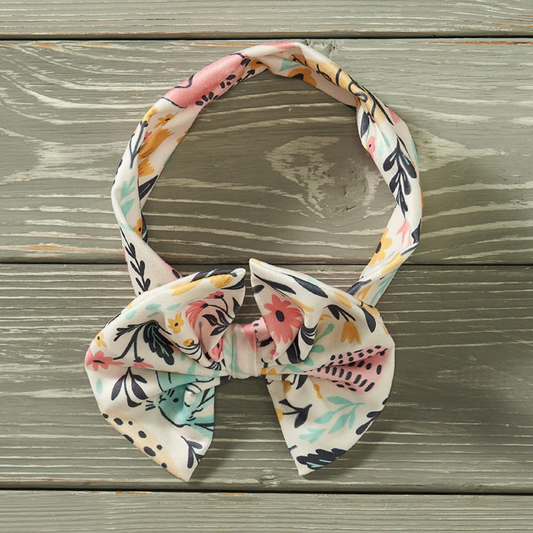 Pete + Lucy Bunnies in Bloom Stretch Headband