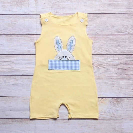 Yellow Bunny Romper